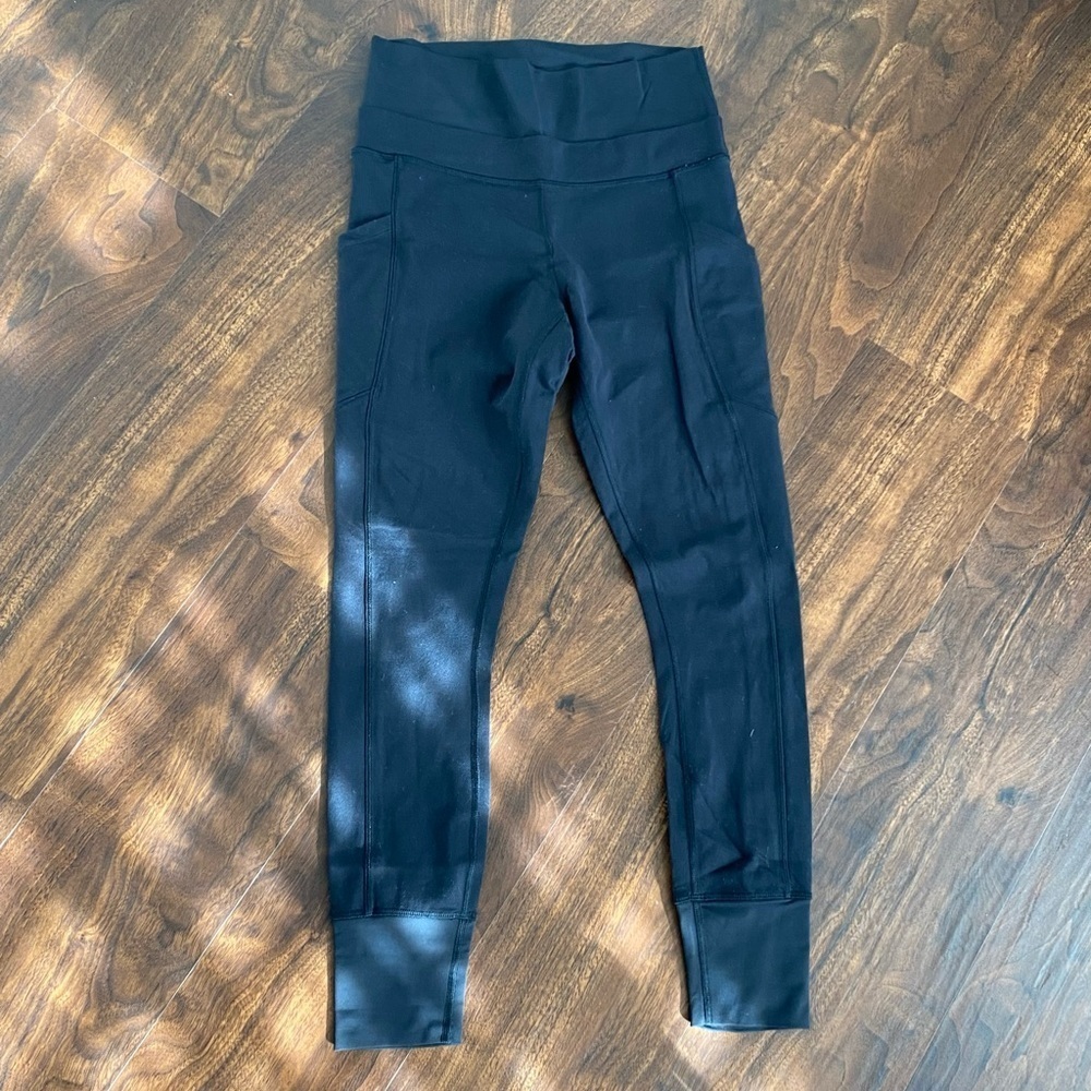 Lululemon En Route Crop Black Size 4-6